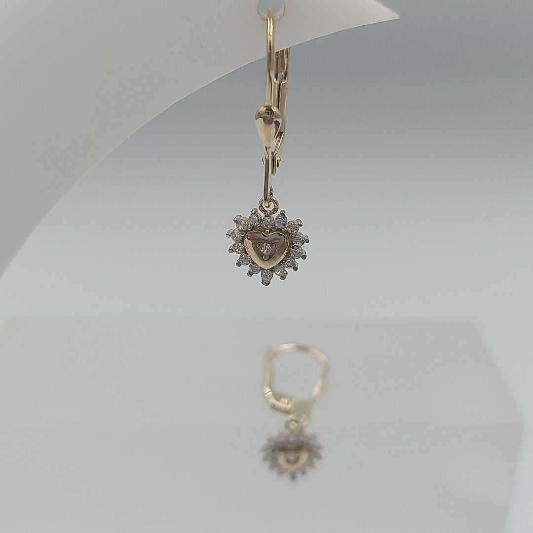 BROQUELES ORO 14K 2.1 (NUEVO)