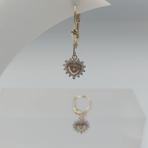 BROQUELES ORO 14K 2.1 (NUEVO)