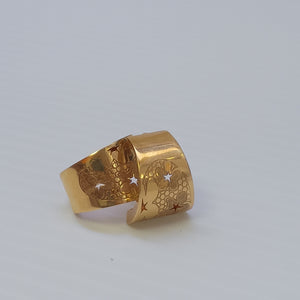 ARETES PAR. ORO. 14 K 6.4 GRMS (SEMINUEVO)