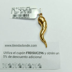 DIJE ORO 18 K 2,50 GRMS (SEMINUEVO)