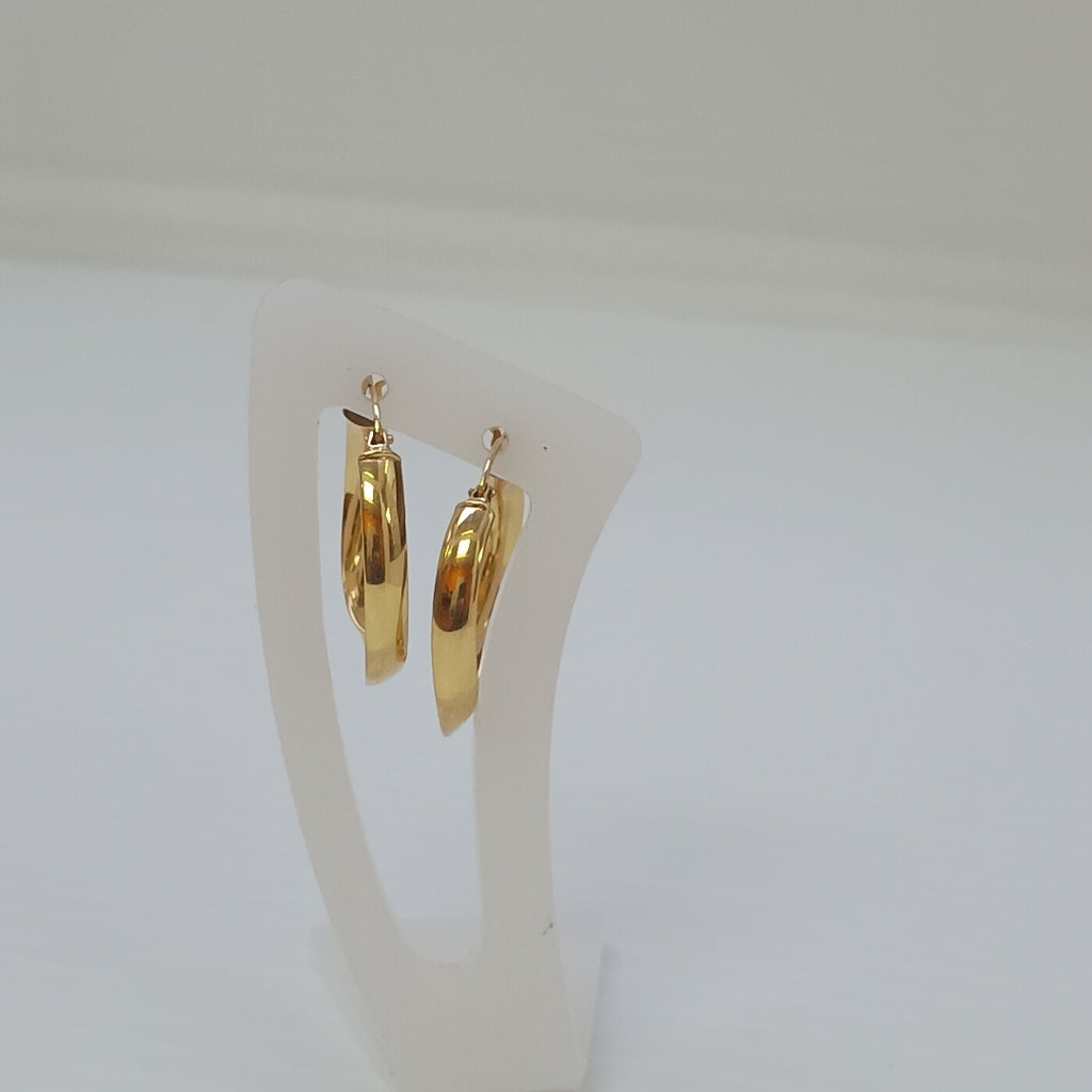 ARRACADAS PAR ORO 14 K 2,30 GRMS (SEMINUEVO)