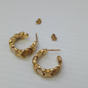 ARRACADAS PAR. ORO. 14 K 7.7 GRMS (SEMINUEVO)
