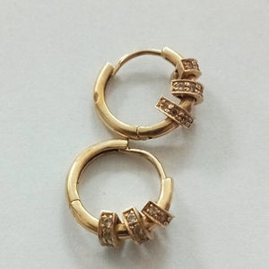 ARRACADAS PAR. ORO. 14 K 2.2 GRMS (SEMINUEVO)