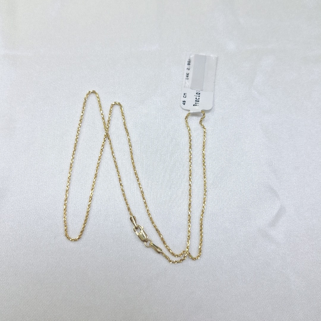 CADENAS TORSAL ORO 14K 2.9 (NUEVO)
