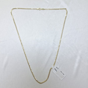 CADENAS BARBADA AMARILLA ORO 14K 3.7 (NUEVO)