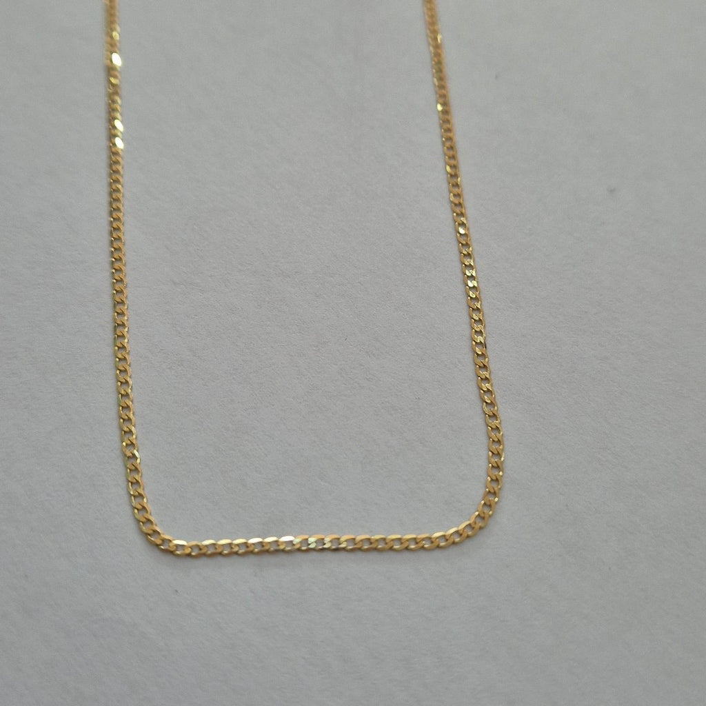 CADENAS BARBADA AMARILLA ORO 14K 2.1 (NUEVO)