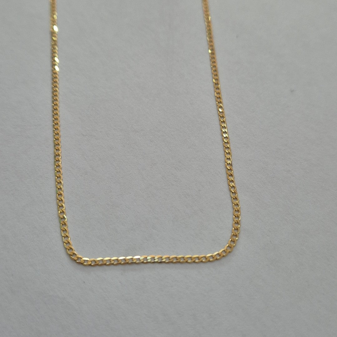 CADENAS BARBADA AMARILLA ORO 14K 2.1 (NUEVO)