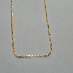 CADENAS BARBADA AMARILLA ORO 14K 2.1 (NUEVO)