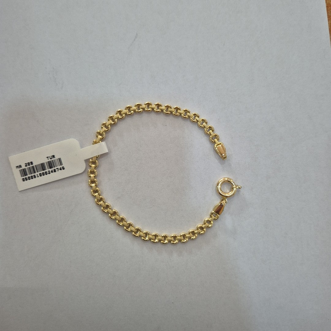 PULSERAS DAMA ORO 14K 3.2 (NUEVO)