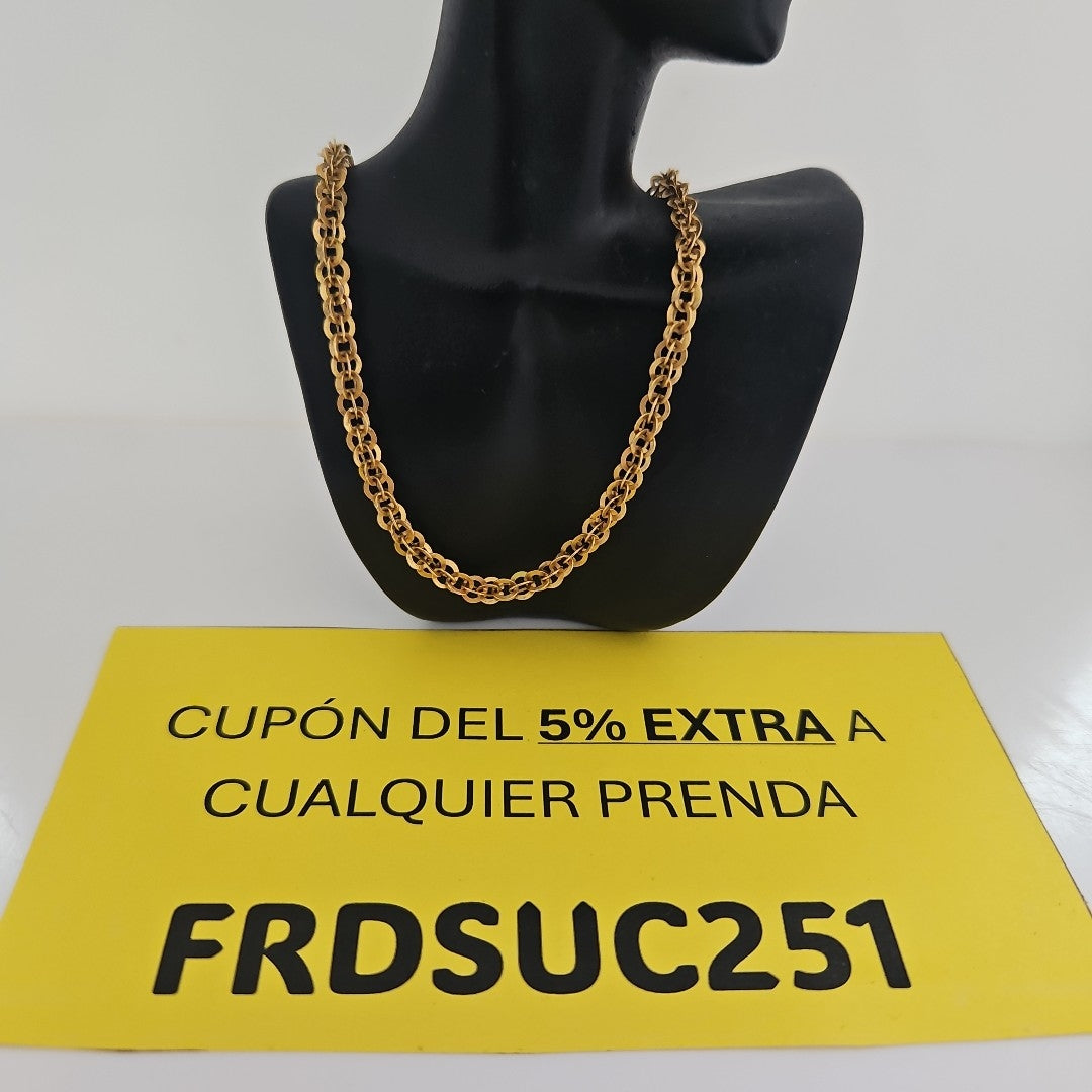 CADENA ORO 14 K 11,20 GRMS (SEMINUEVO)