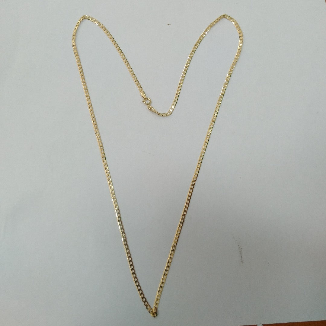 CADENAS BARBADA AMARILLA ORO 14K 4.1 (NUEVO)