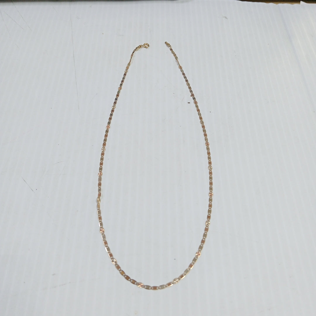 CADENA. ORO. 10 K 2.3 GRMS (SEMINUEVO)