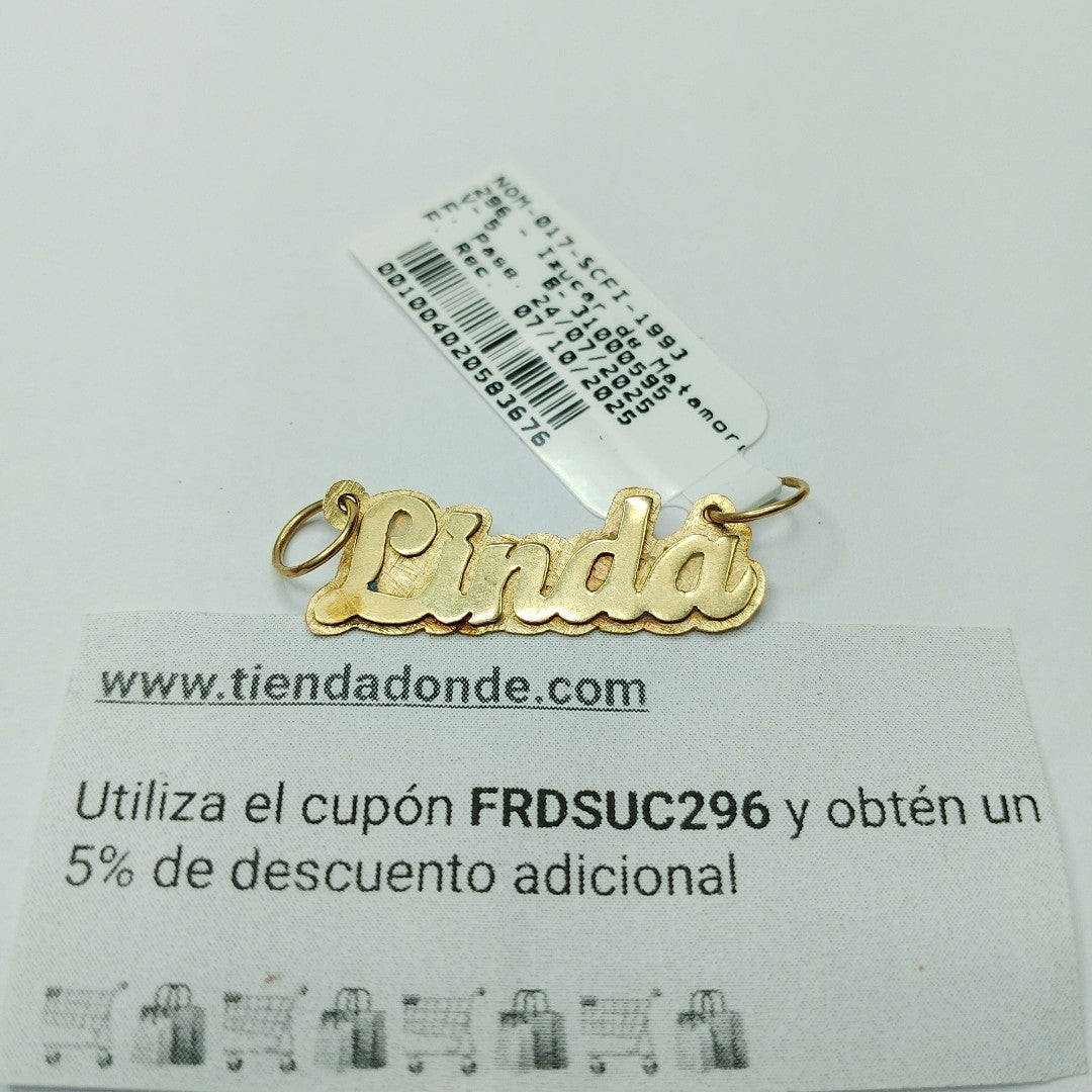 DIJE ORO 14 K 1,50 GRMS (SEMINUEVO)