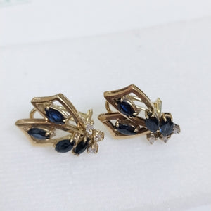 ARETES PAR. ORO. 14 K 5.8 GRMS (SEMINUEVO)