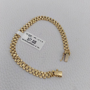 PULSERA. ORO. 14 K 9.7 GRMS (SEMINUEVO)