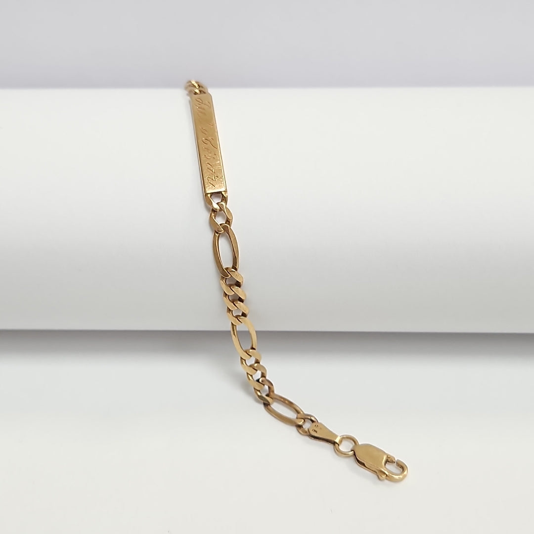 ESCLAVA ORO 14 K 6,70 GRMS (SEMINUEVO)