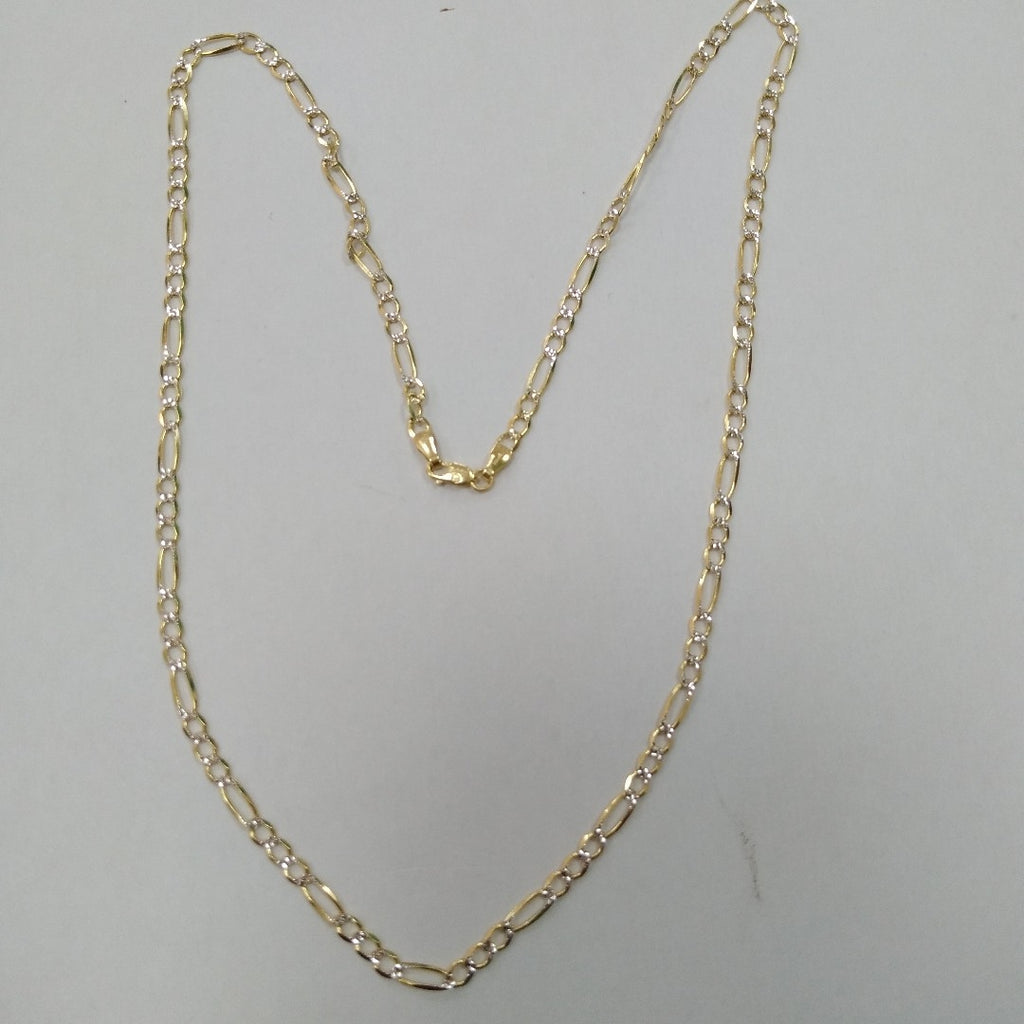 CADENAS CARTIER 3 1 DIAMANTADA ORO 10K 6.6 (NUEVO)