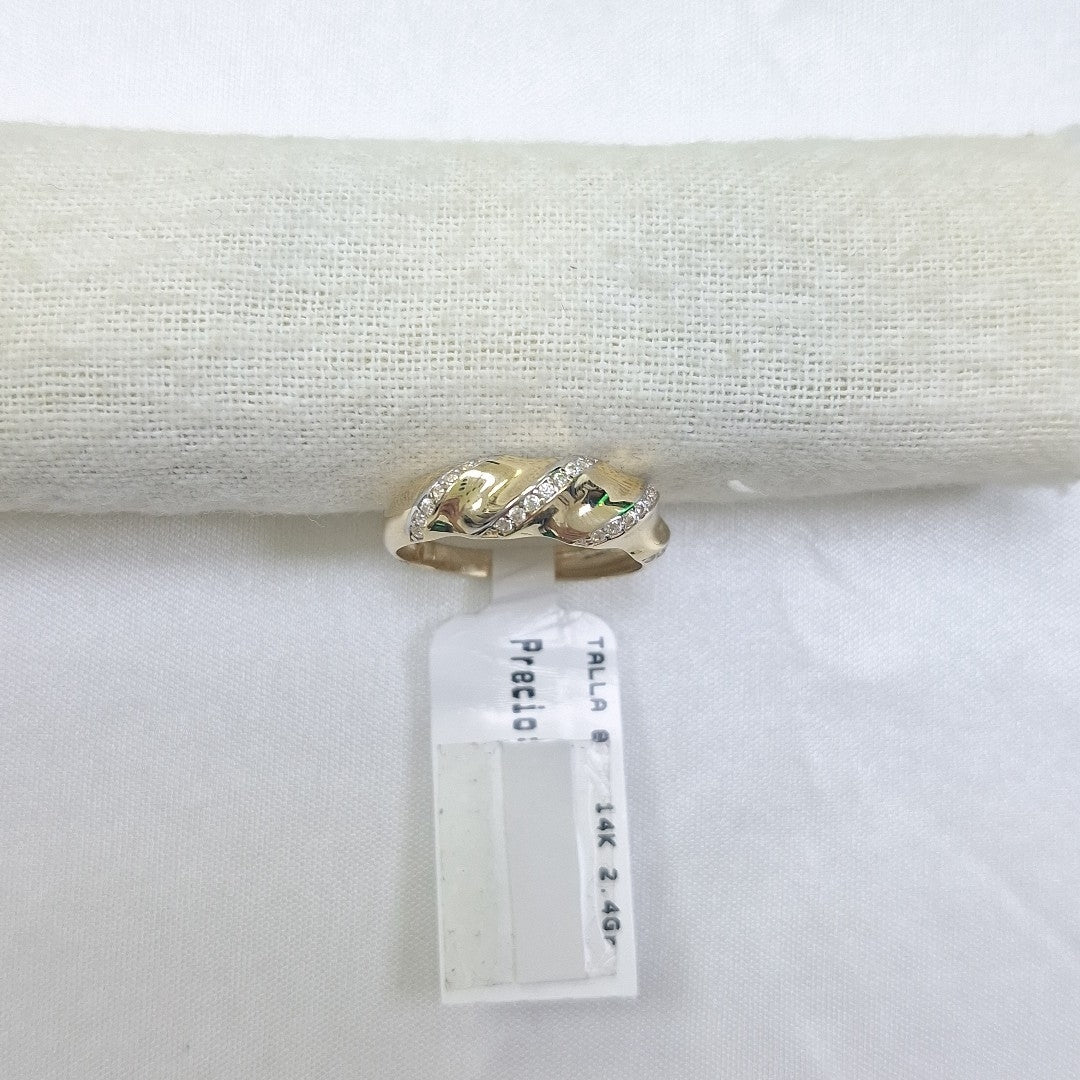 ANILLOS DAMA ORO 14K 2.4 (NUEVO)