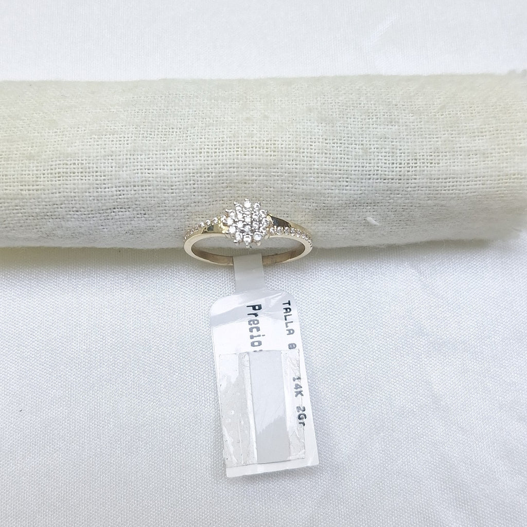 ANILLOS DAMA ORO 14K 2 (NUEVO)
