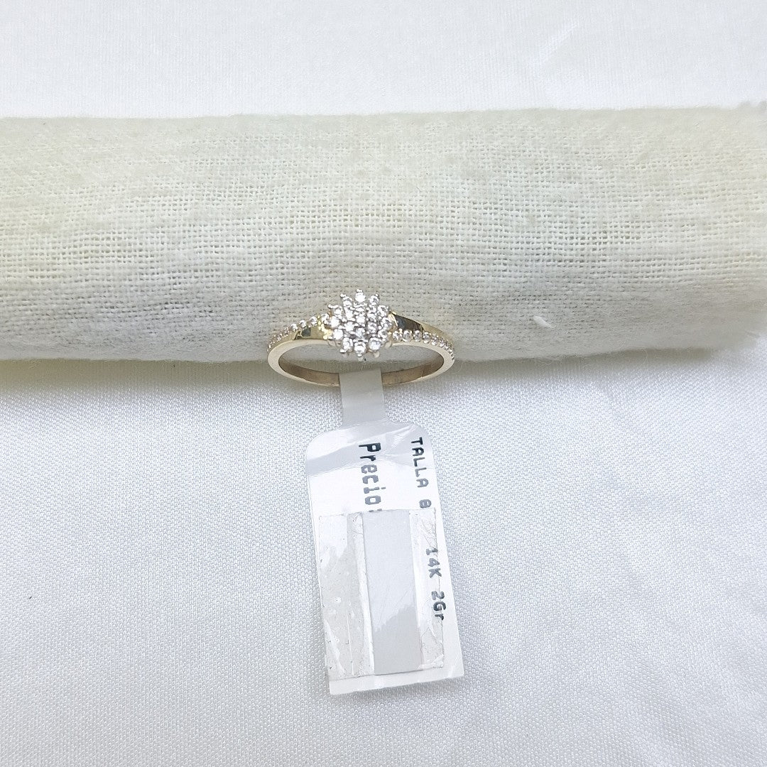 ANILLOS DAMA ORO 14K 2 (NUEVO)