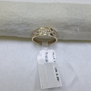 ANILLOS DAMA ORO 14K 2.2 (NUEVO)