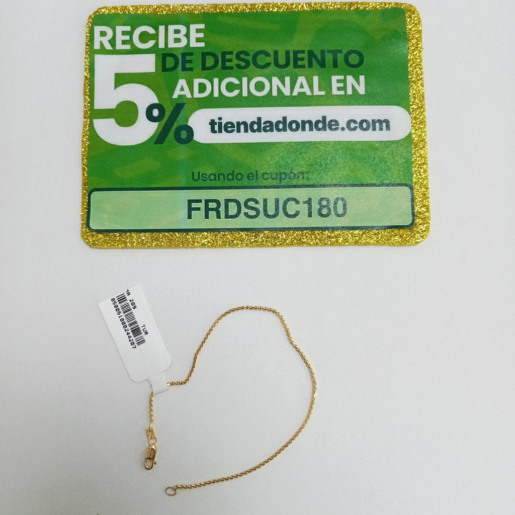 PULSERAS DAMA ORO 14K 1 (NUEVO)