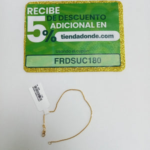 PULSERAS DAMA ORO 14K 1 (NUEVO)
