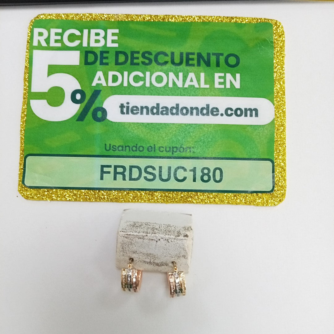 ARRACADAS ORO 14K 2.8 (NUEVO)