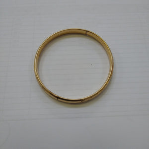PULSERA RIGIDA. ORO. 14 K 8 GRMS (SEMINUEVO)