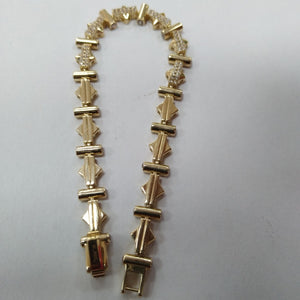 PULSERAS DAMA ORO 10K 9.8 (NUEVO)
