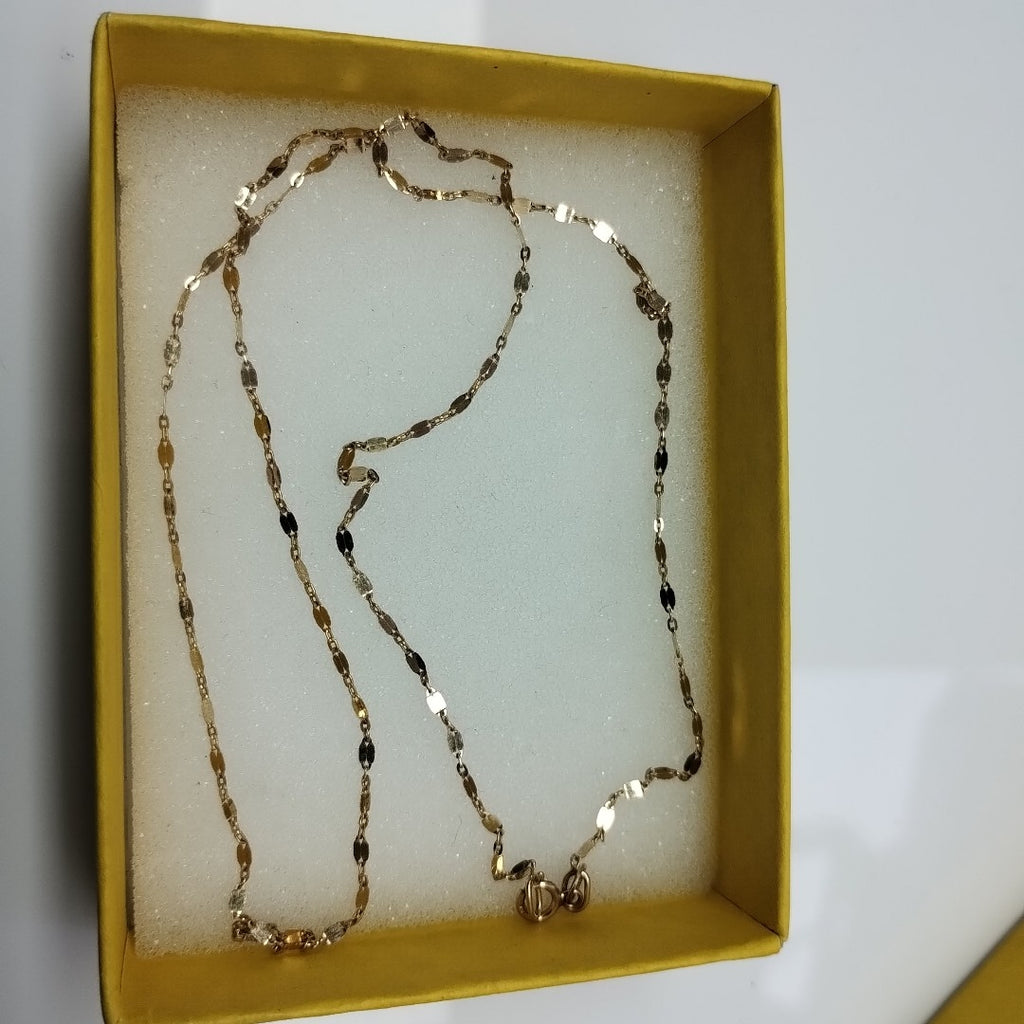 CADENA. ORO. 10 K 0.9 GRMS (SEMINUEVO)