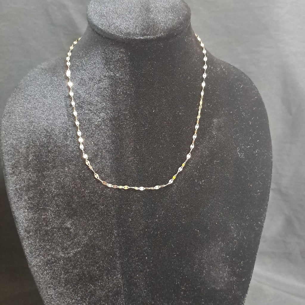 CADENA. ORO, ORO COMBINADO. 10 K 0.9 GRMS (SEMINUEVO)