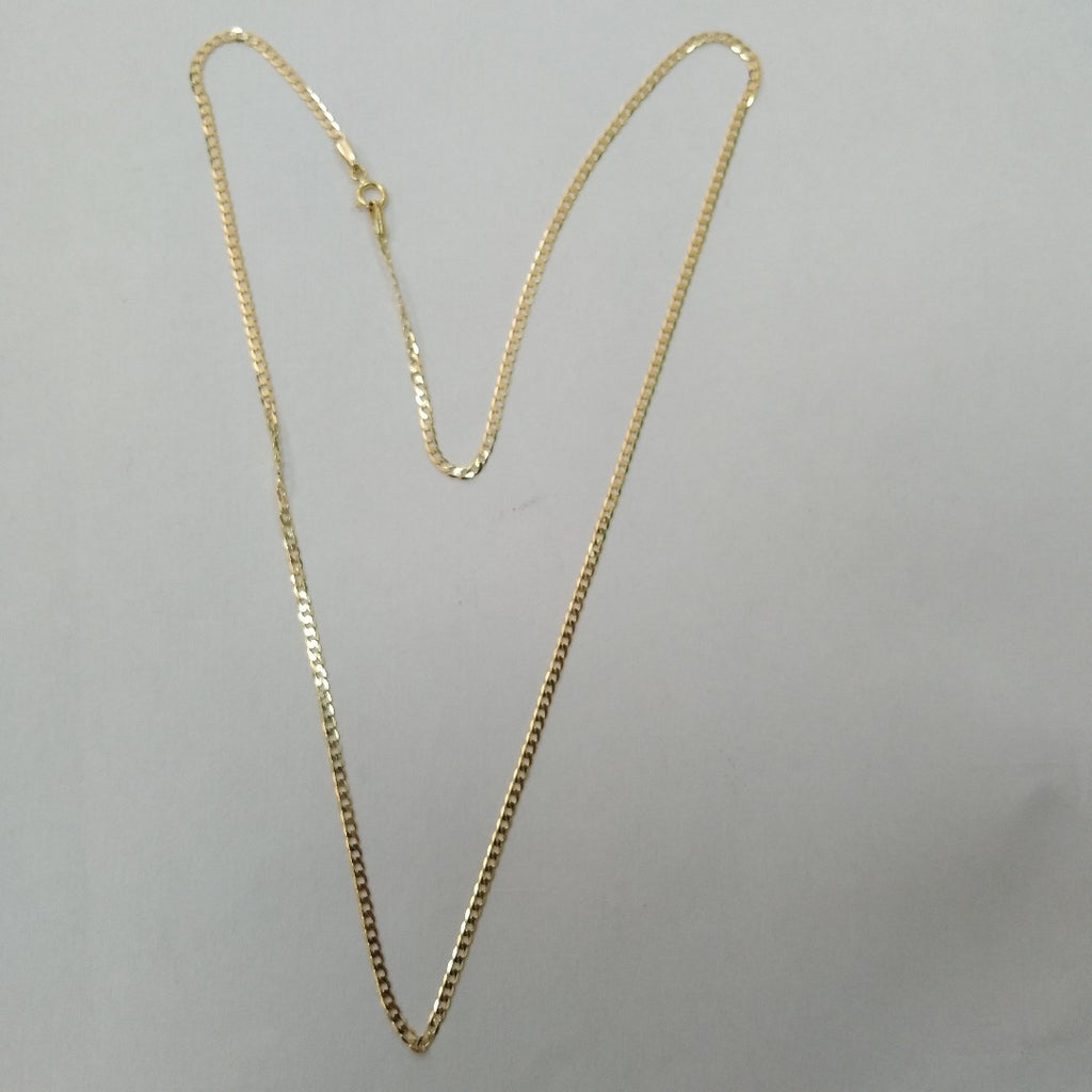 CADENAS BARBADA AMARILLA ORO 10K 2.4 (NUEVO)