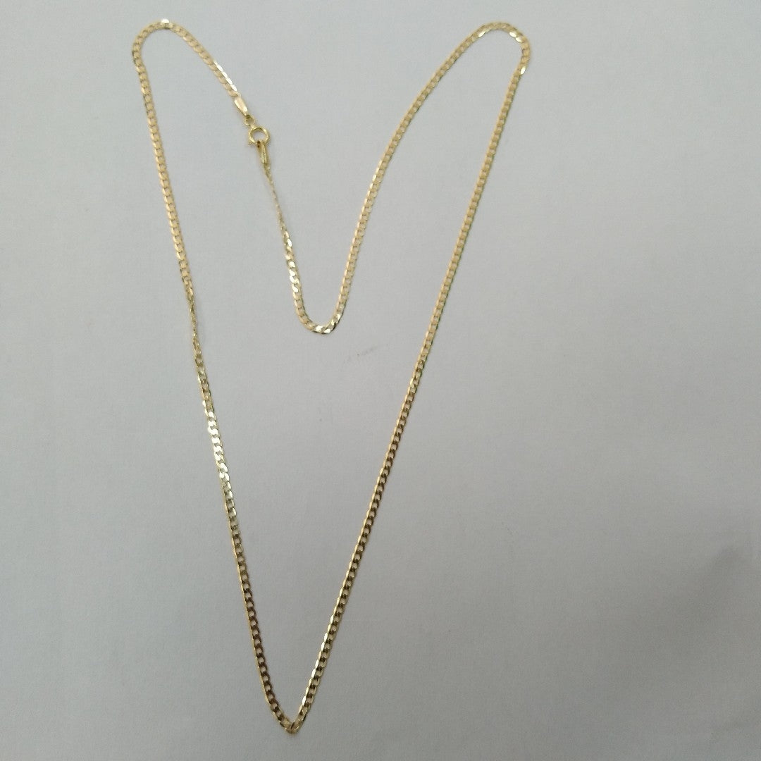 CADENAS BARBADA AMARILLA ORO 10K 2.4 (NUEVO)