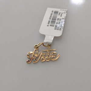 DIJE. ORO. 14 K 1 GRMS (SEMINUEVO)