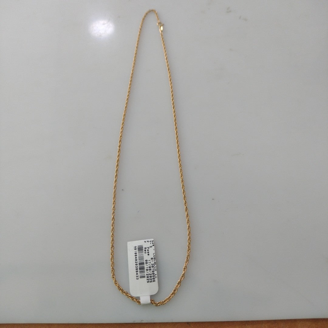 CADENA. ORO. 14 K 4.3 GRMS (SEMINUEVO)
