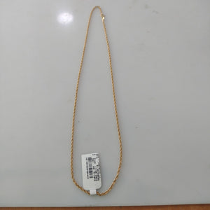 CADENA. ORO. 14 K 4.3 GRMS (SEMINUEVO)