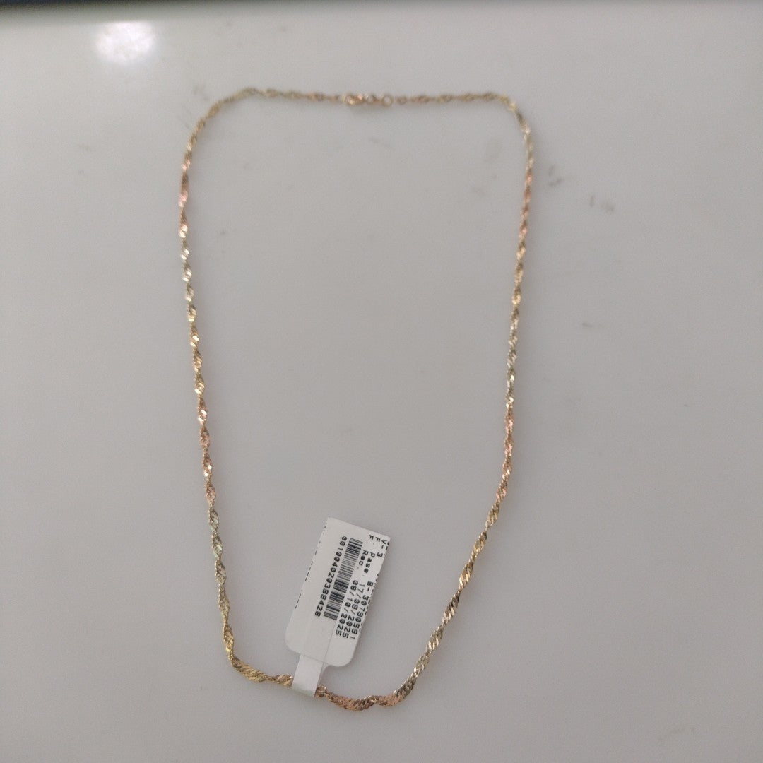 CADENA. ORO. 14 K 2.7 GRMS (SEMINUEVO)