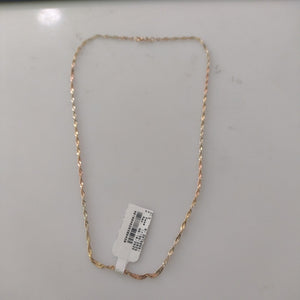 CADENA. ORO. 14 K 2.7 GRMS (SEMINUEVO)