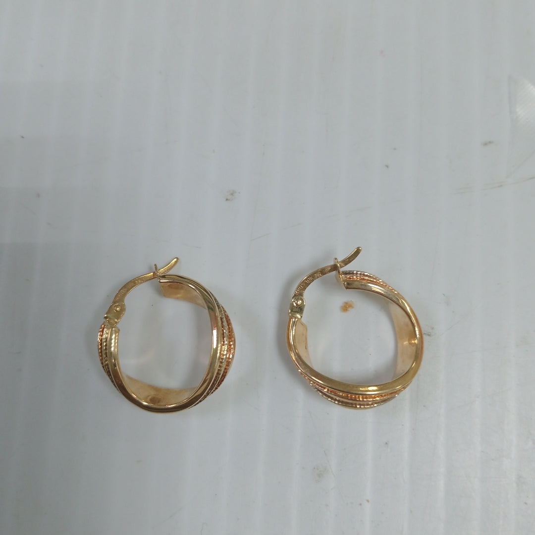 ARRACADAS PAR ORO 8 K 1,80 GRMS (SEMINUEVO)