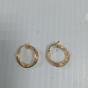 ARRACADAS PAR ORO 8 K 1,80 GRMS (SEMINUEVO)