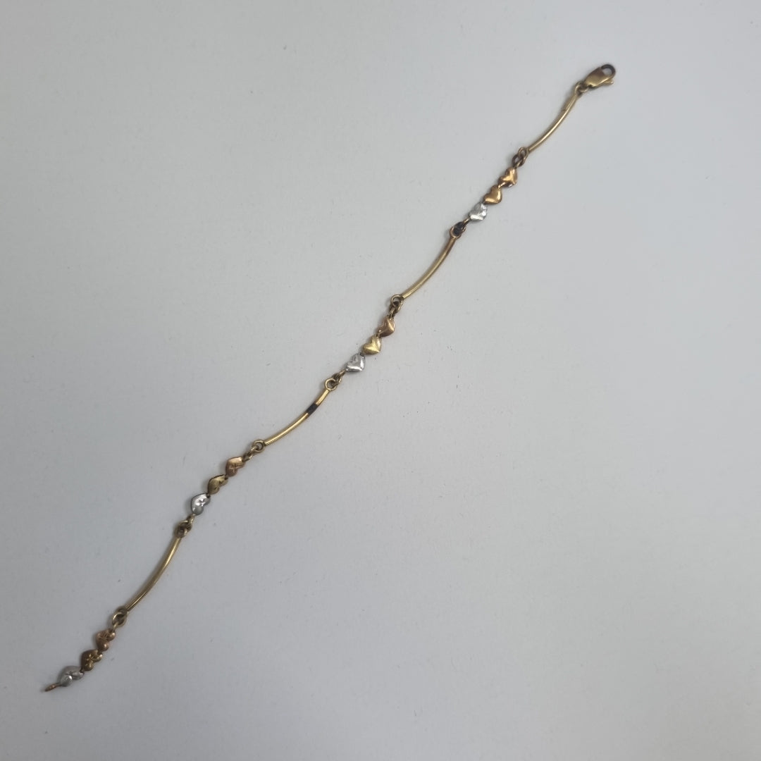 PULSERA. ORO. 14 K 2.8 GRMS (SEMINUEVO)