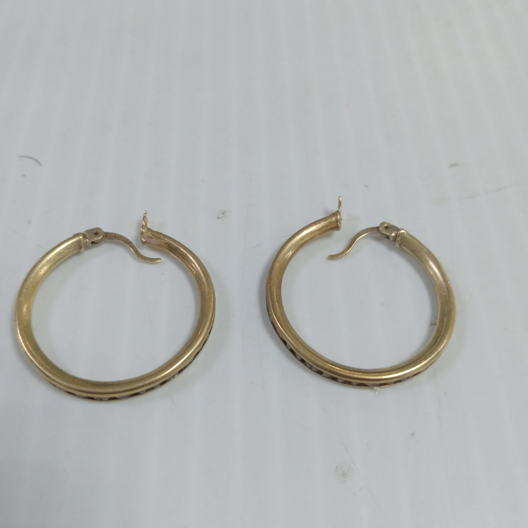 ARRACADAS PAR ORO 10 K 3,20 GRMS (SEMINUEVO)