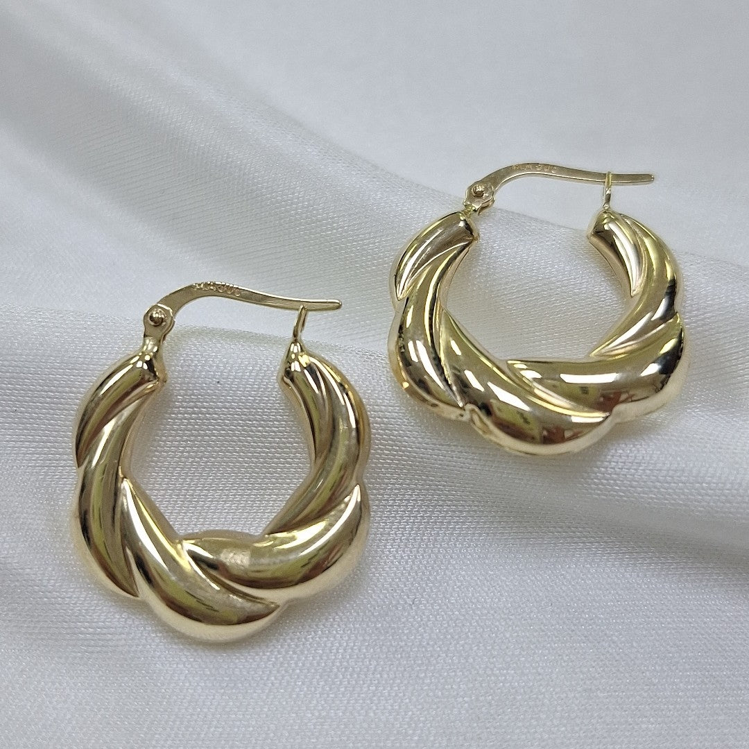 ARRACADAS ORO 14K 2.5 (NUEVO)