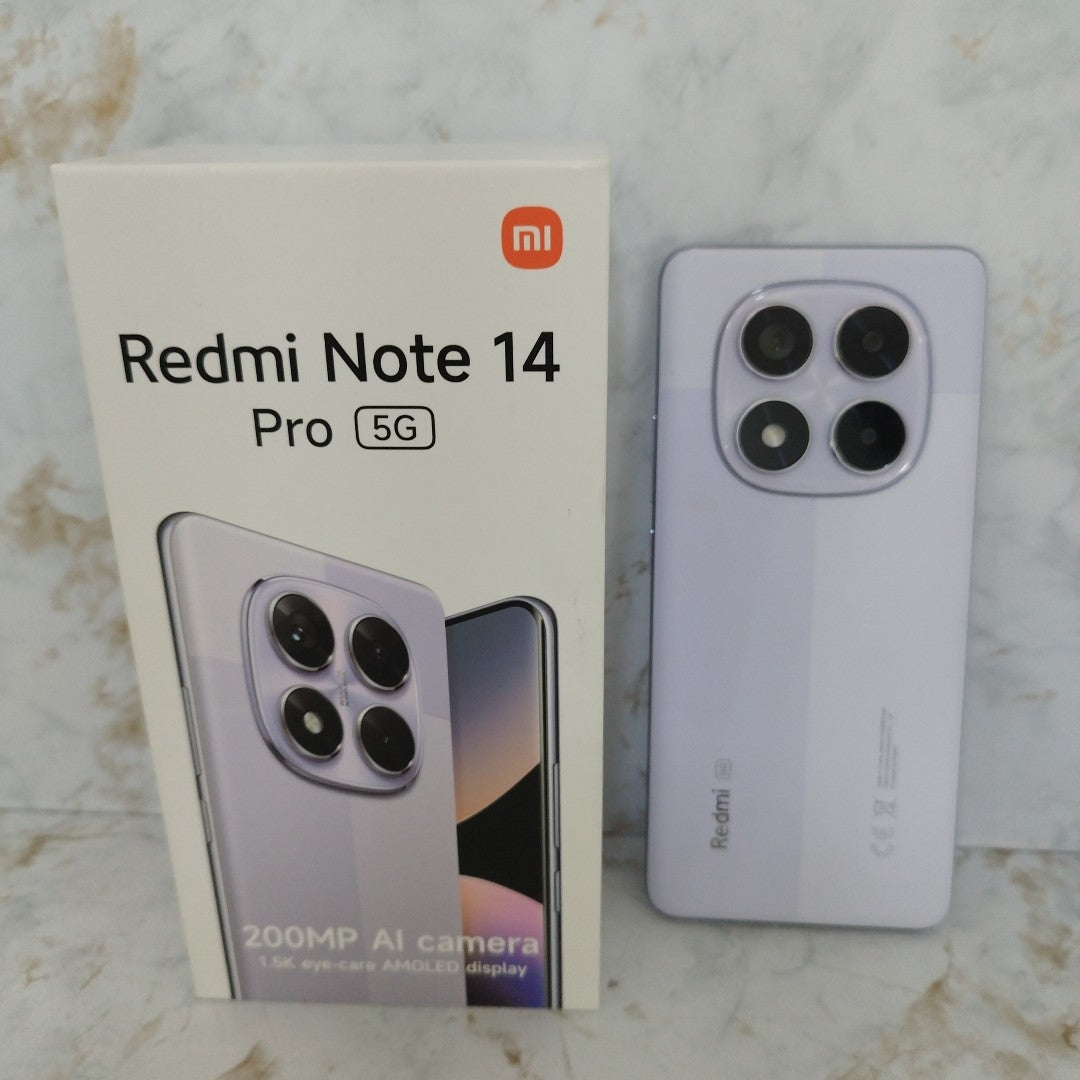 CELULAR XIAOMI REDMI NOTE 14 PRO 5G 24090RA29G (2025) 256 GB 8 GB RAM (SEMINUEVO)