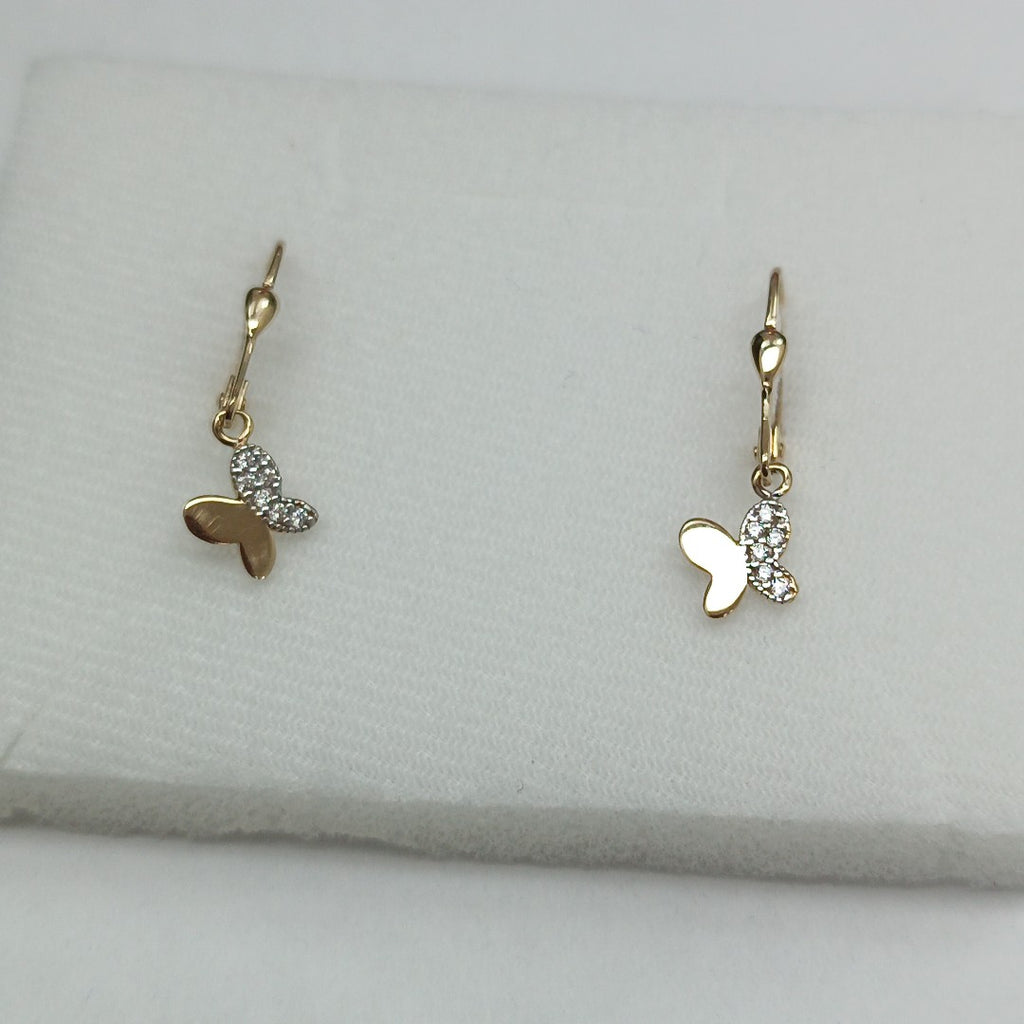 BROQUELES ORO 14K 1.9 (NUEVO)