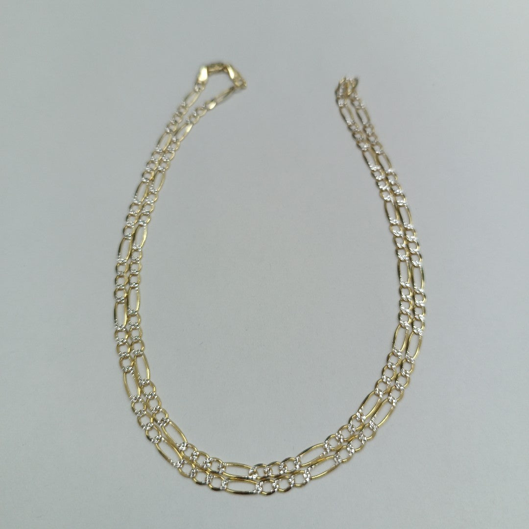 CADENAS CARTIER 3 1 DIAMANTADA ORO 14K 7.8 (NUEVO)