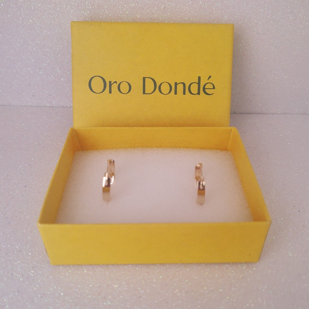 ARRACADAS ORO 14K 1.5 (NUEVO)