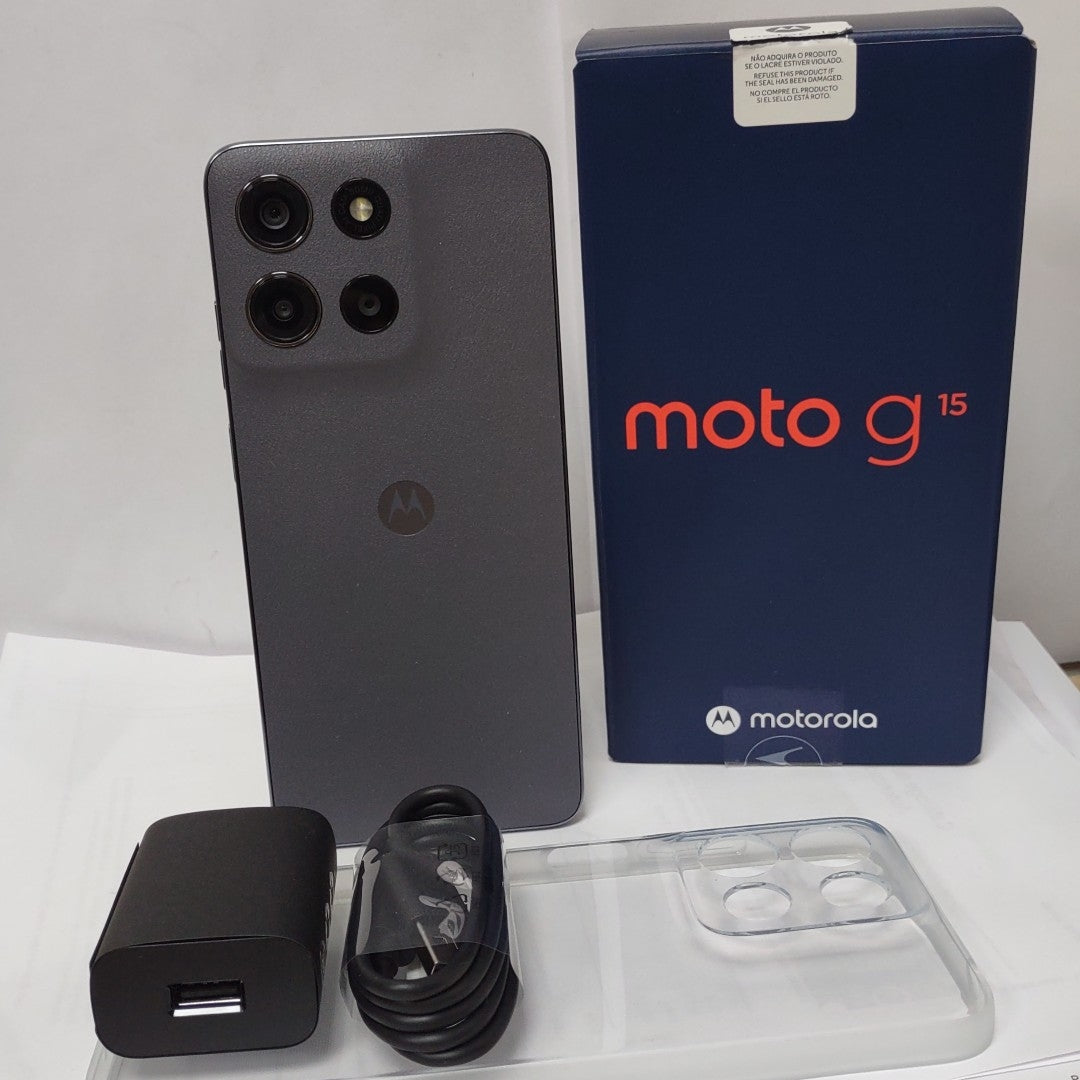 CELULAR MOTOROLA MOTO G15 XT2521-2 (2025) 256 GB 4 GB RAM (SEMINUEVO)