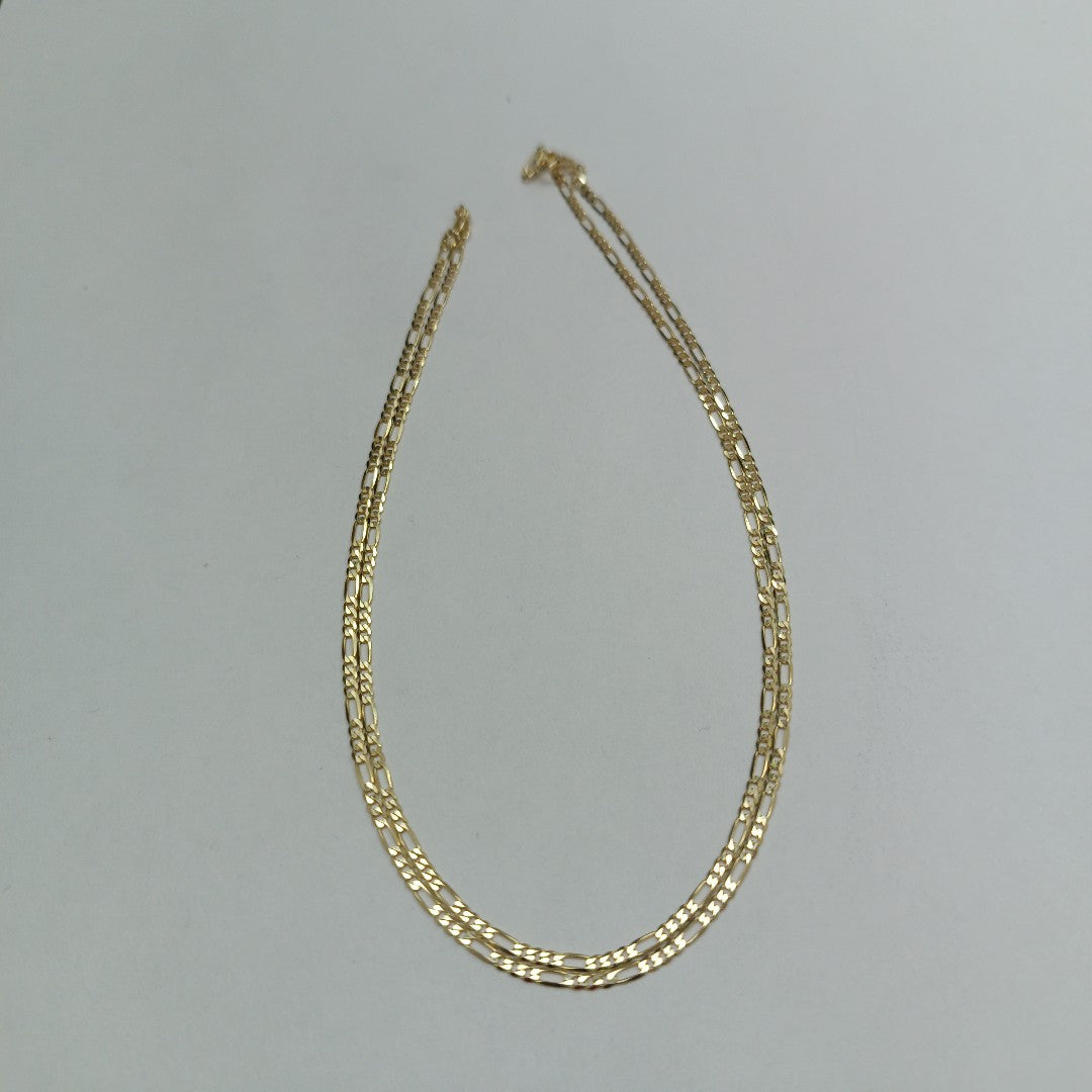 CADENAS CARTIER 3 1 AMARILLA ORO 14K 3.6 (NUEVO)